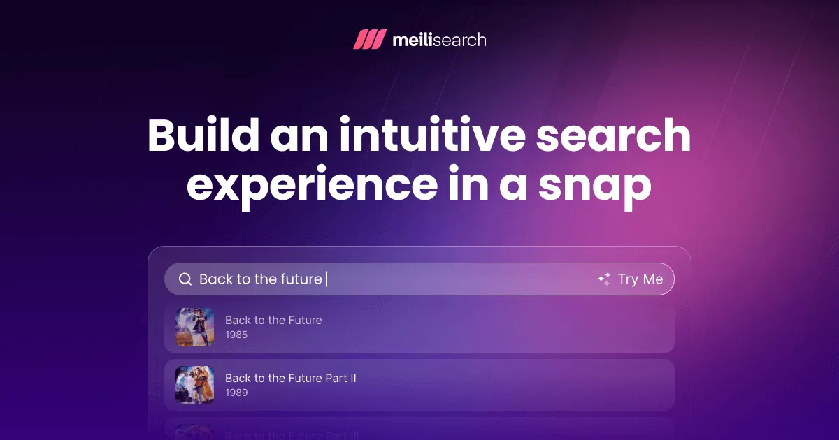 Meilisearch - Unified Search & AI Retrieval Platform